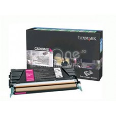 Toner Lexmark  C530 Mangenta Standard Yield Return -1.5K - C5200MS